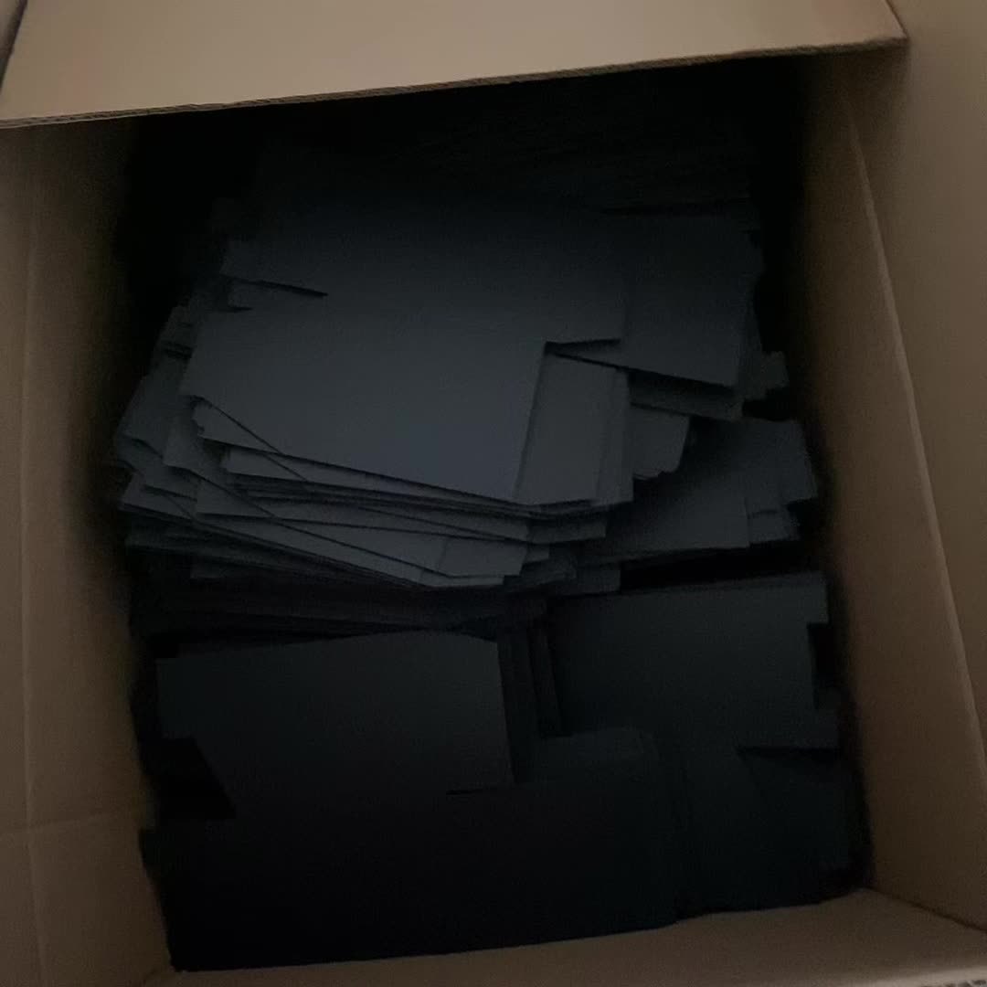 20 Matte Black Gift Boxes for Jewelry Packaging